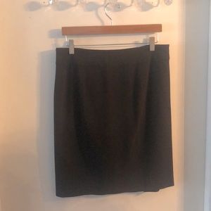 EUC Black pleated skirt